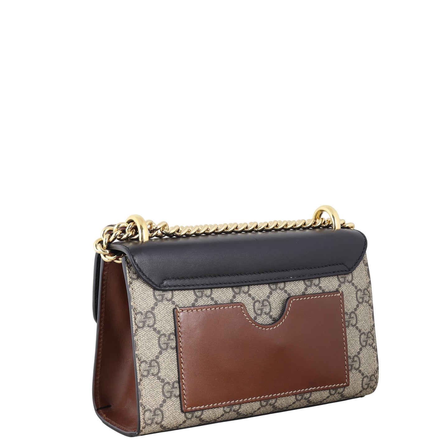 Gucci GG Supreme Padlock Small Shoulder Bag
