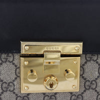 Gucci GG Supreme Padlock Small Shoulder Bag