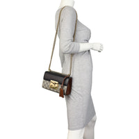Gucci GG Supreme Padlock Small Shoulder Bag