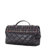 Chanel Airlines Top Handle Tweed Flap
