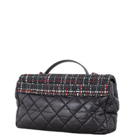 Chanel Airlines Top Handle Tweed Flap