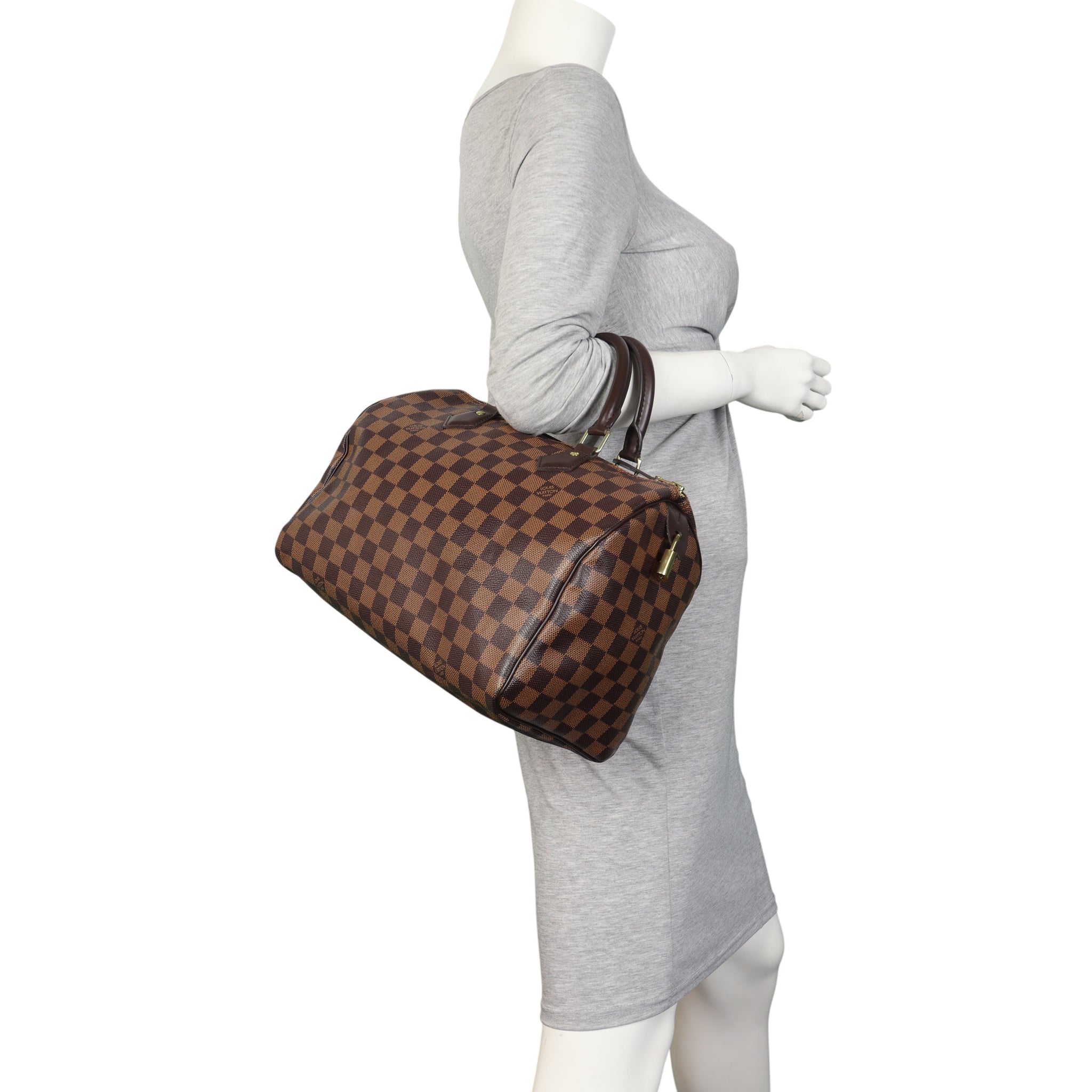 Louis Vuitton Speedy 30 Damier Ebene