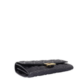 Fendi Baguette FF Embossed Wallet on Chain