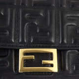 Fendi Baguette FF Embossed Wallet on Chain