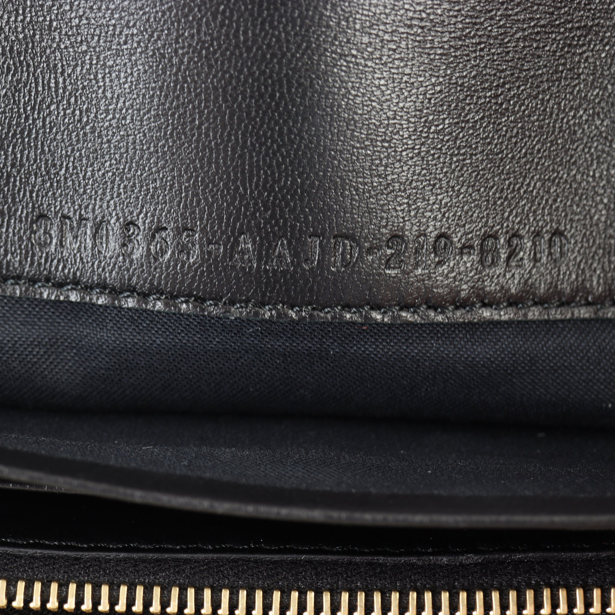 Fendi Baguette FF Embossed Wallet on Chain