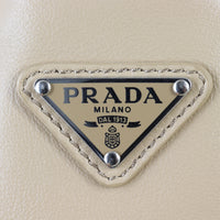 Prada Triangle Leather Shoulder Bag