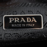Prada Triangle Leather Shoulder Bag