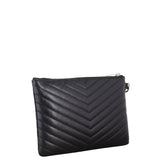 Saint Laurent Cassandre Monogram Matelasse Pouch