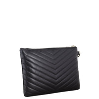 Saint Laurent Cassandre Monogram Matelasse Pouch