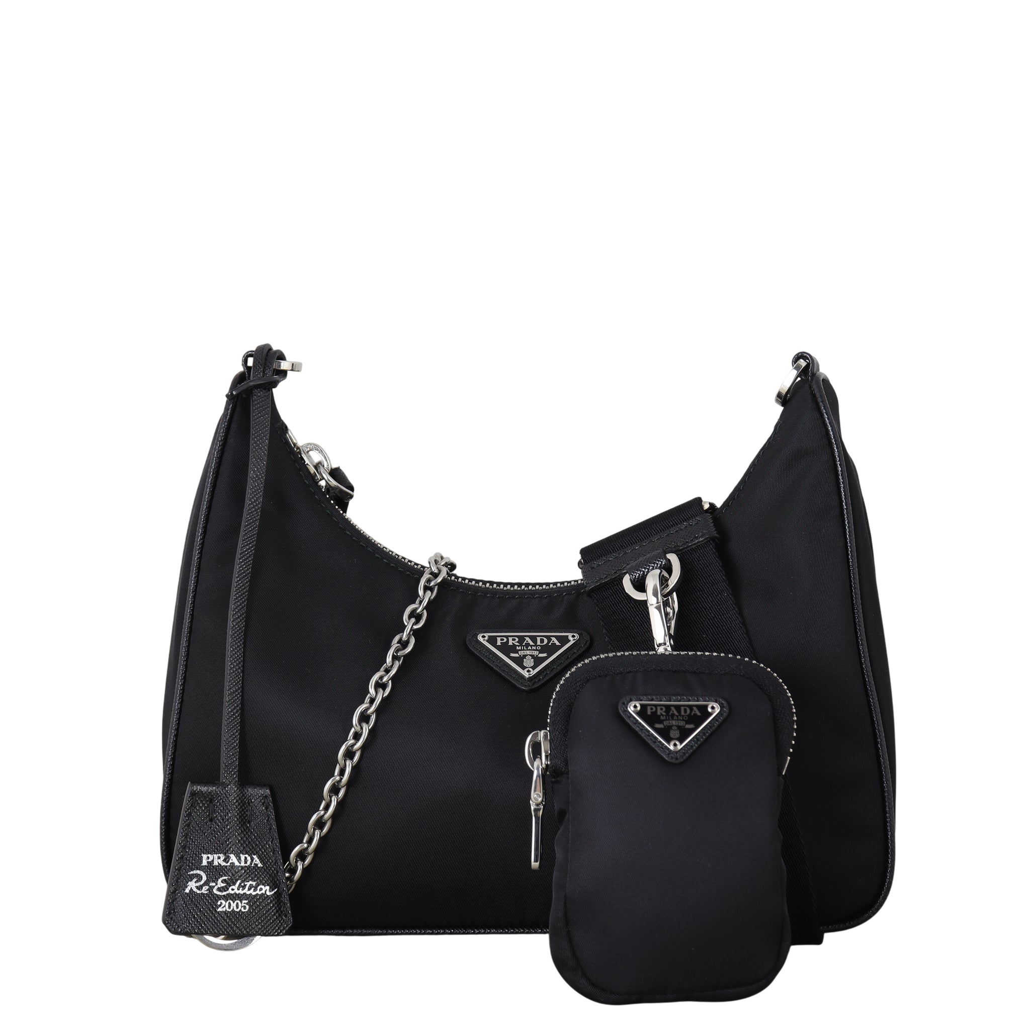 Prada Re-Edition 2005 Tessuto Shoulder Bag