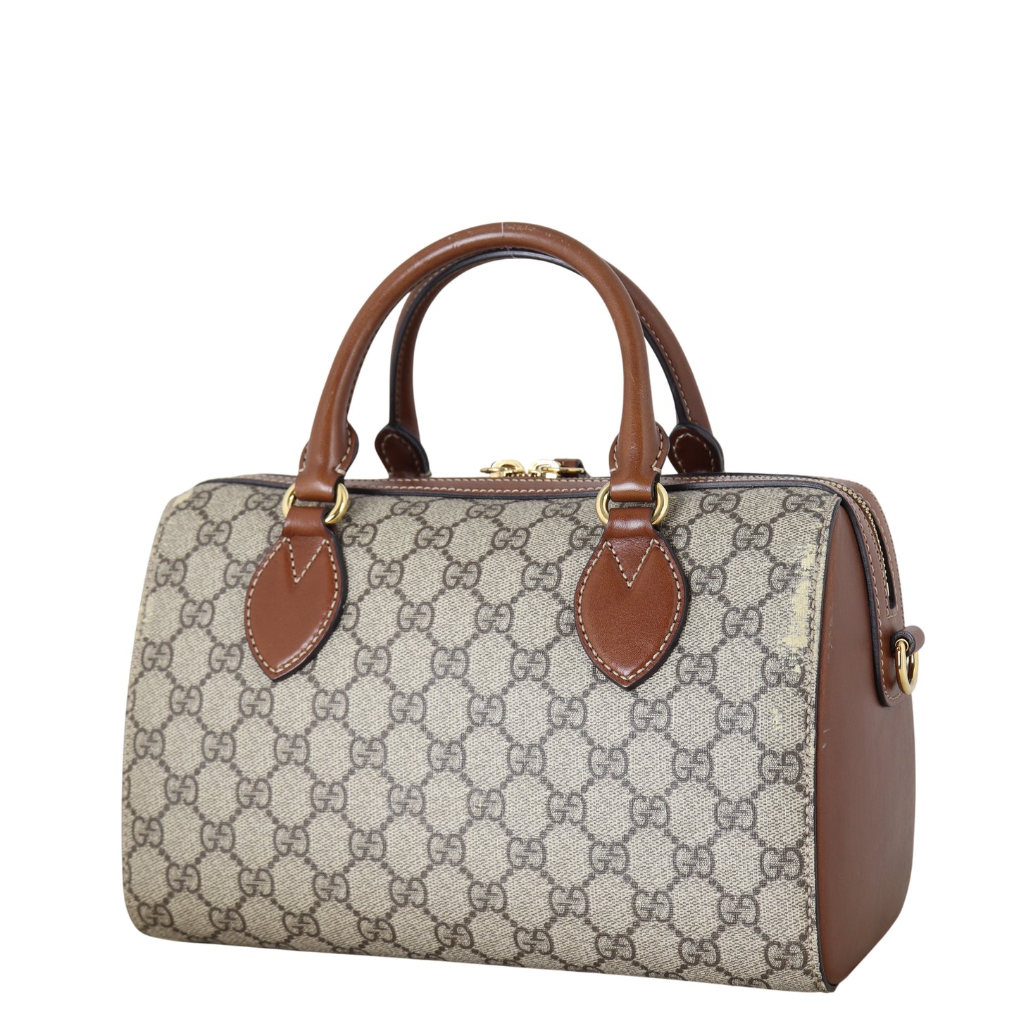 Gucci GG Supreme Small Boston Bag