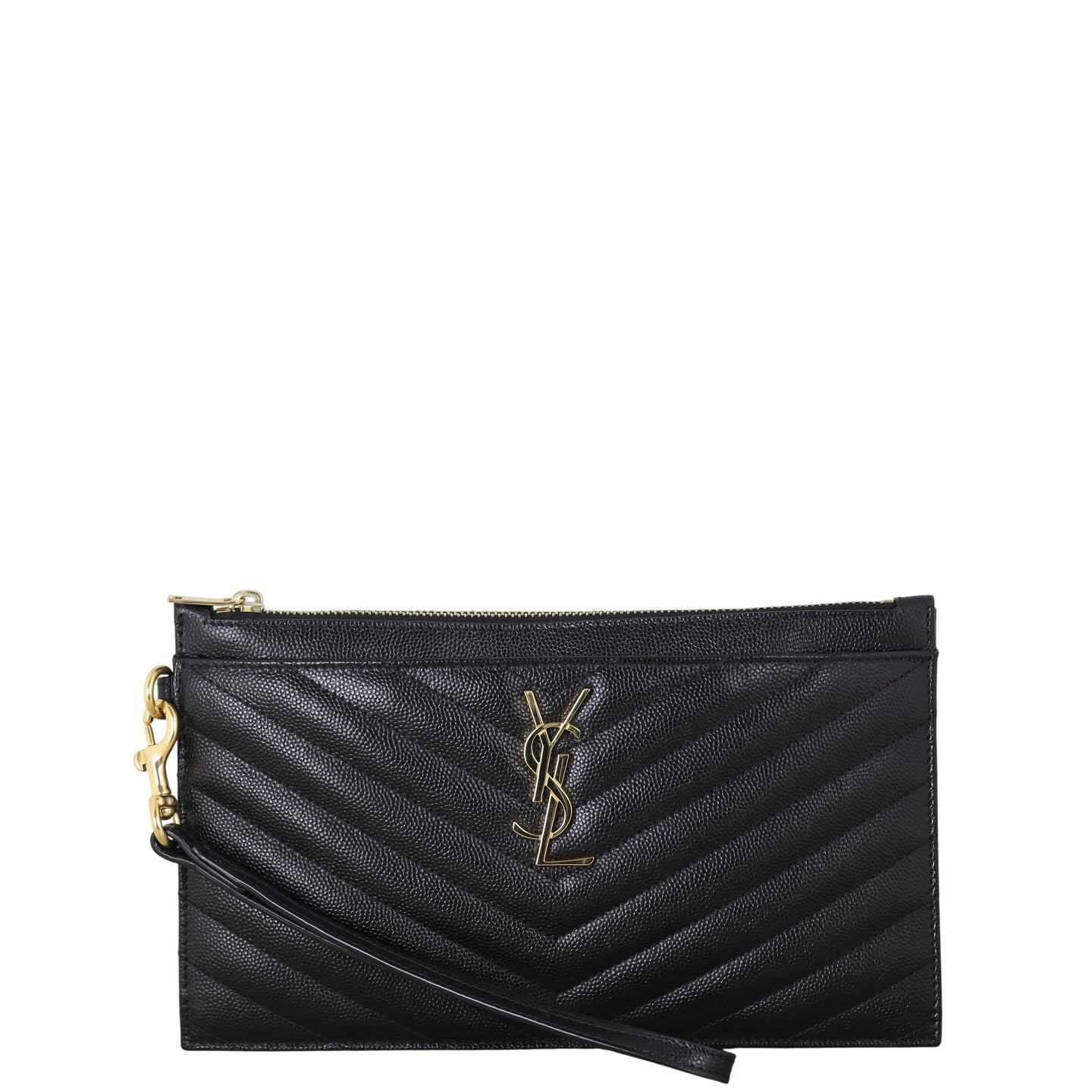 Saint Laurent Cassandre Matelasse Pouch Large
