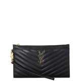 Saint Laurent Cassandre Matelasse Pouch Large