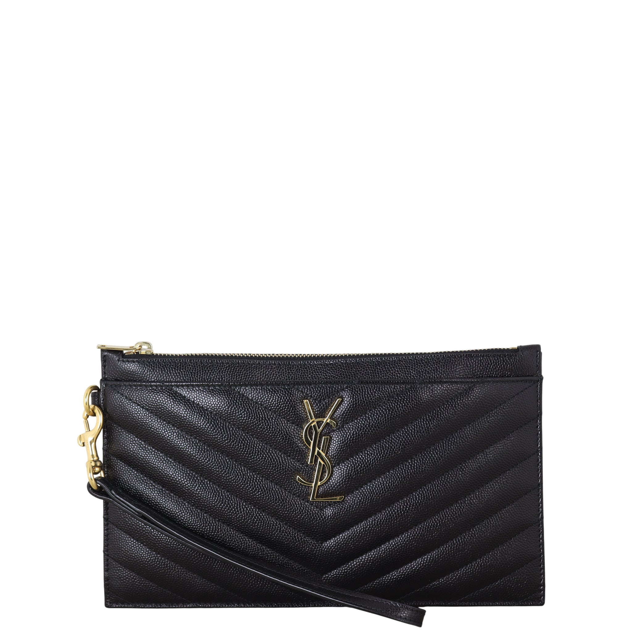 Saint Laurent Cassandre Matelasse Pouch Large
