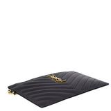 Saint Laurent Cassandre Matelasse Pouch Large