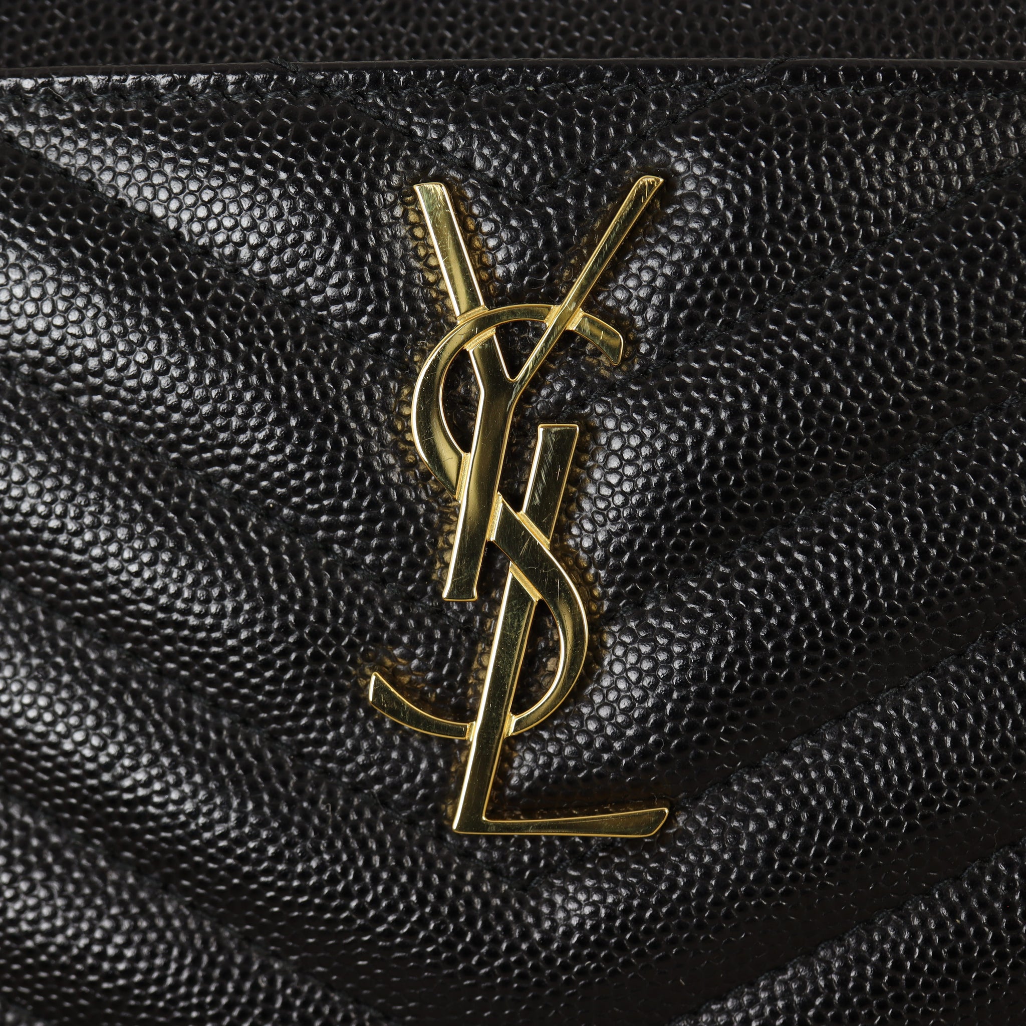 Saint Laurent Cassandre Matelasse Pouch Large