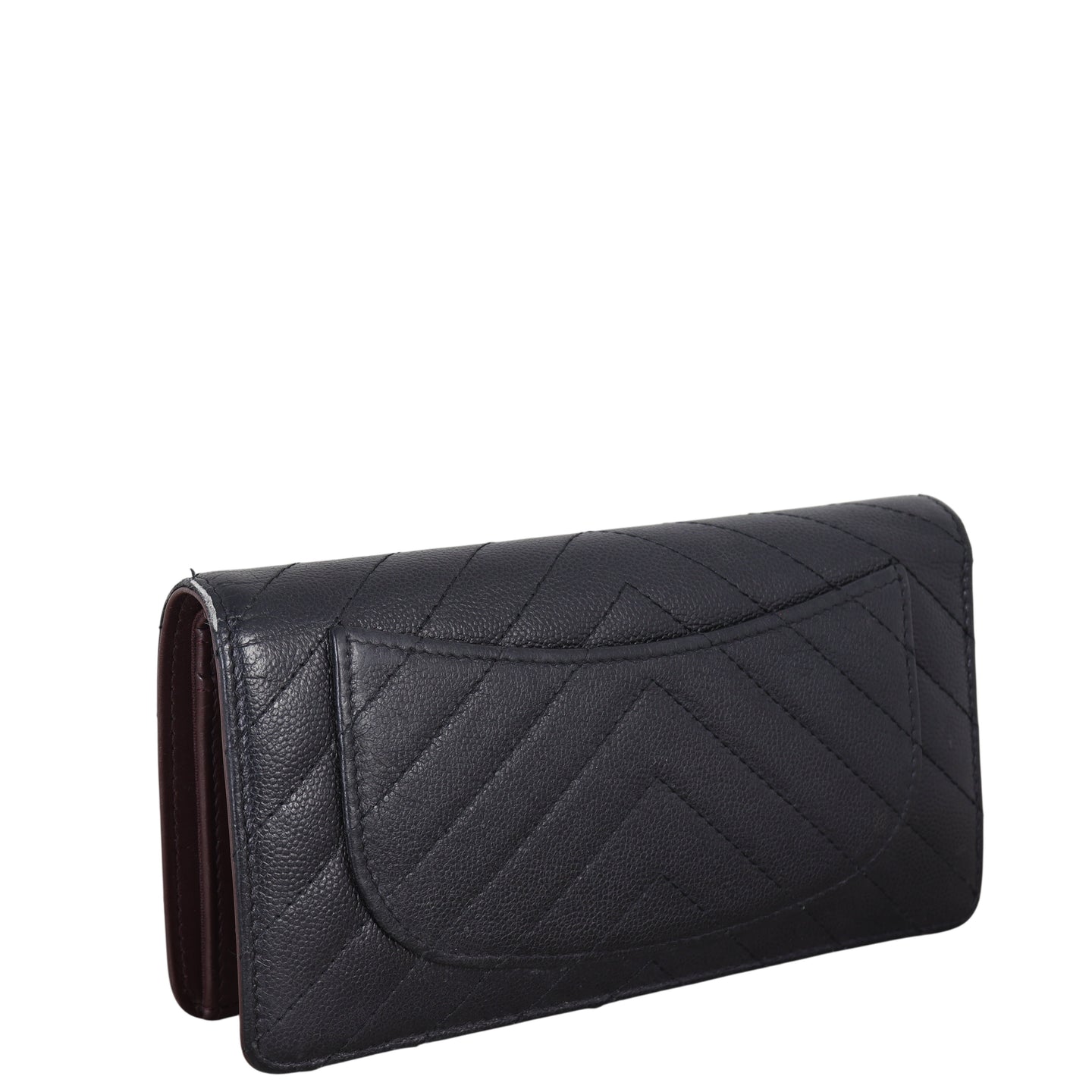 Chanel CC Yen Wallet Chevron