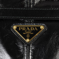 Prada Vitello Shine Bonnie Shoulder Bag Large