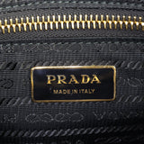 Prada Vitello Shine Bonnie Shoulder Bag Large