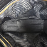 Prada Vitello Shine Bonnie Shoulder Bag Large