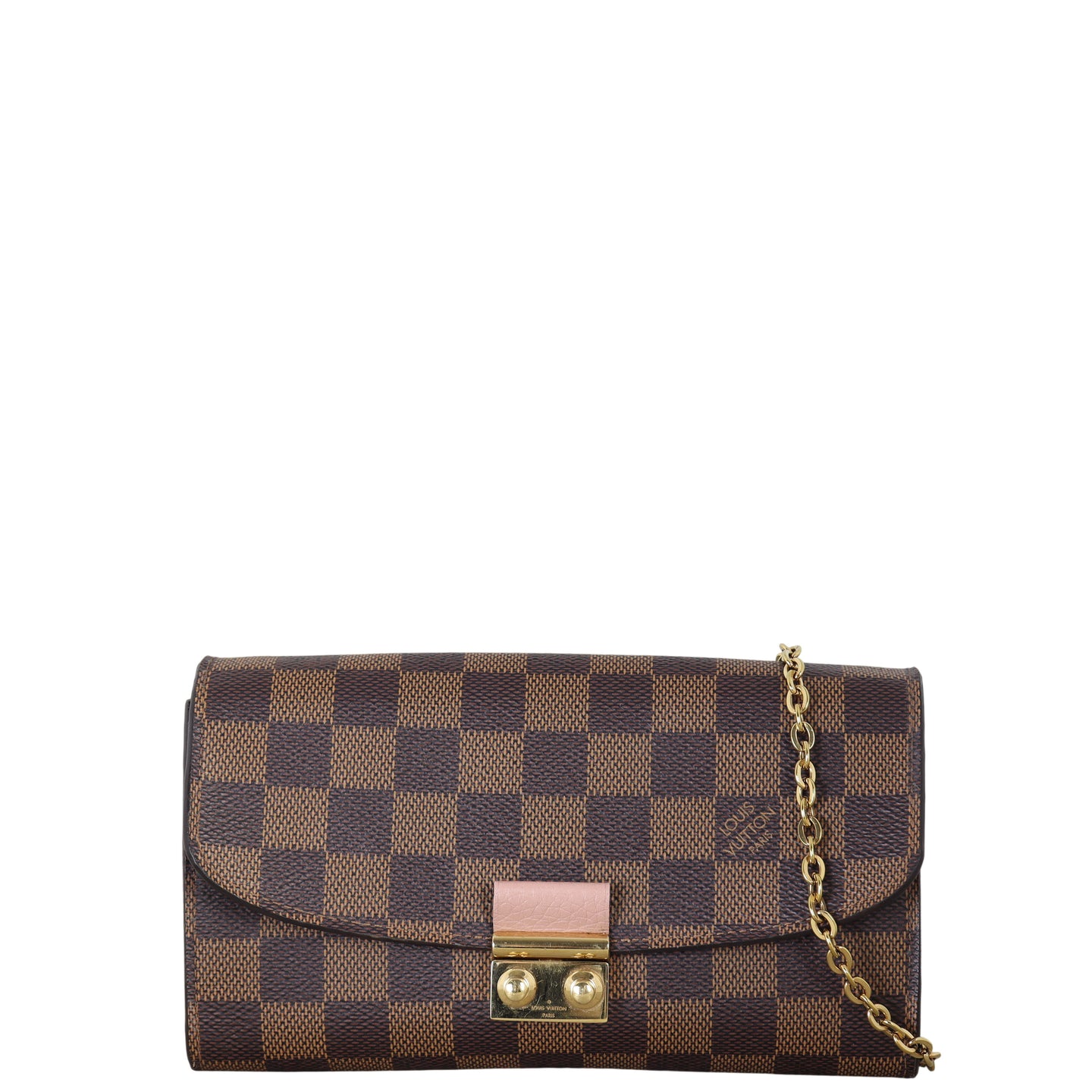 Louis Vuitton Croisette Wallet on Chain Damier Ebene