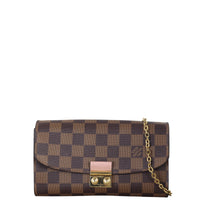 Louis Vuitton Croisette Wallet on Chain Damier Ebene