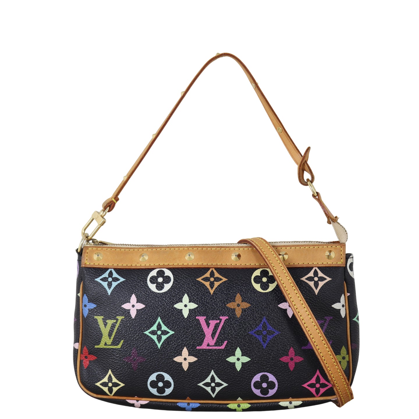 Louis Vuitton Pochette Accessories Monogram Multicolore