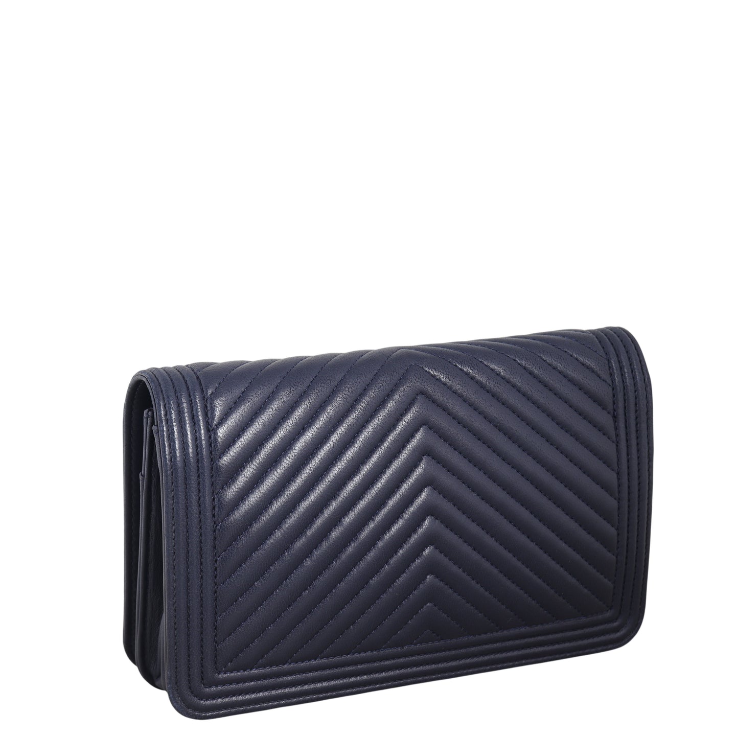 Chanel Boy Wallet on Chain Chevron