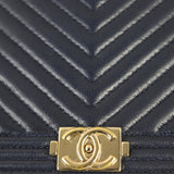 Chanel Boy Wallet on Chain Chevron