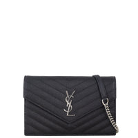Saint Laurent Cassandre Envelope Chain Wallet