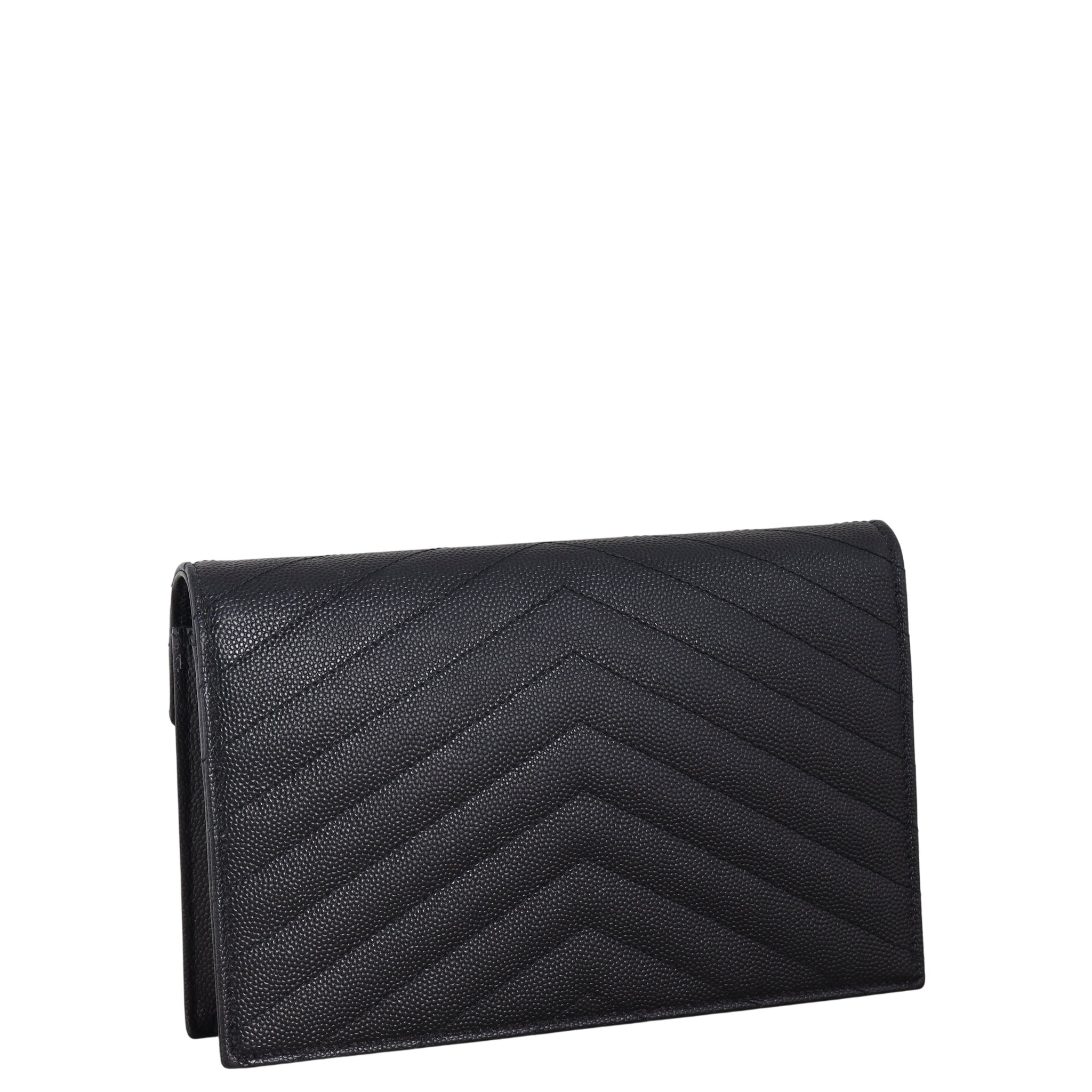 Saint Laurent Cassandre Envelope Chain Wallet
