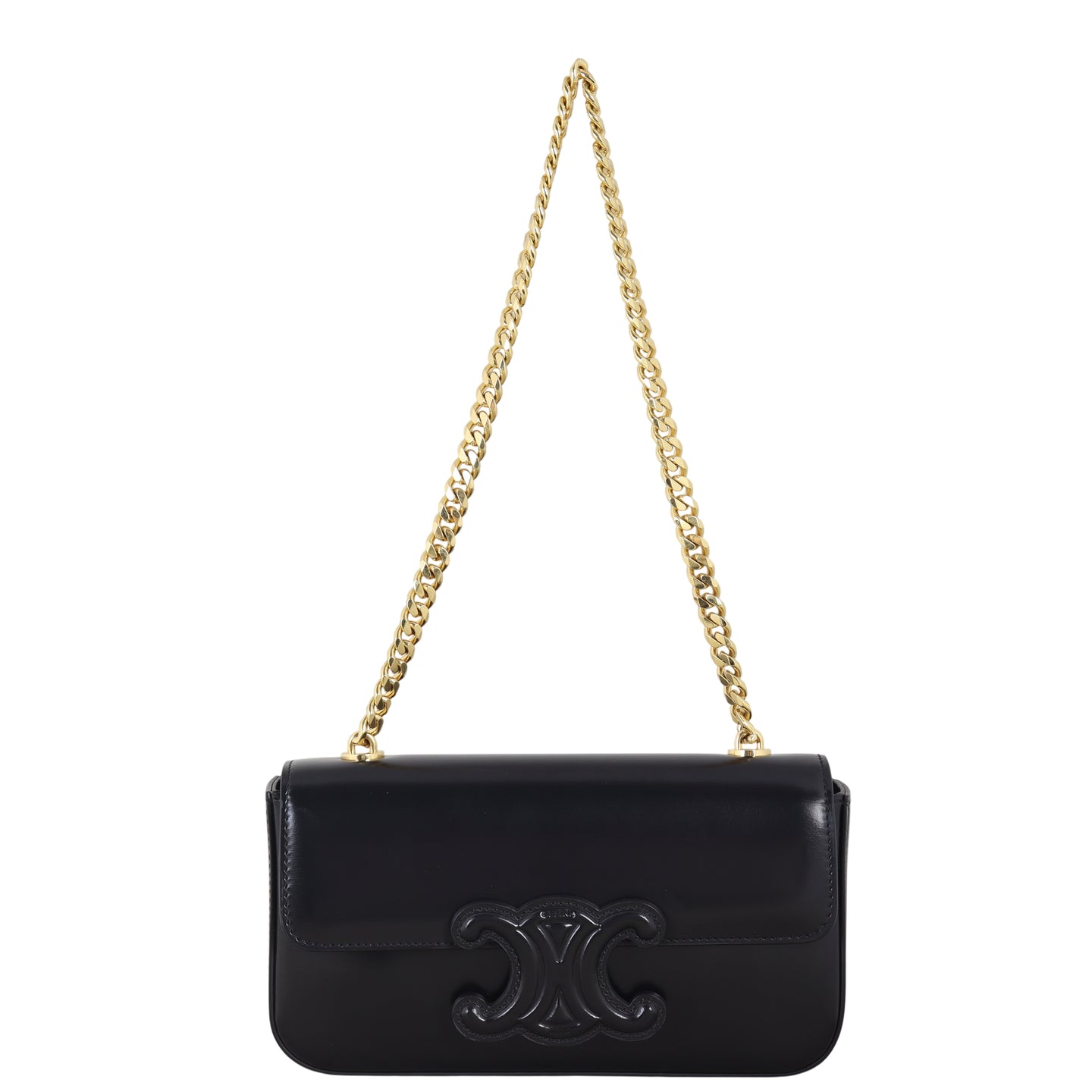 Celine Triomphe Claude Chain Shoulder Bag