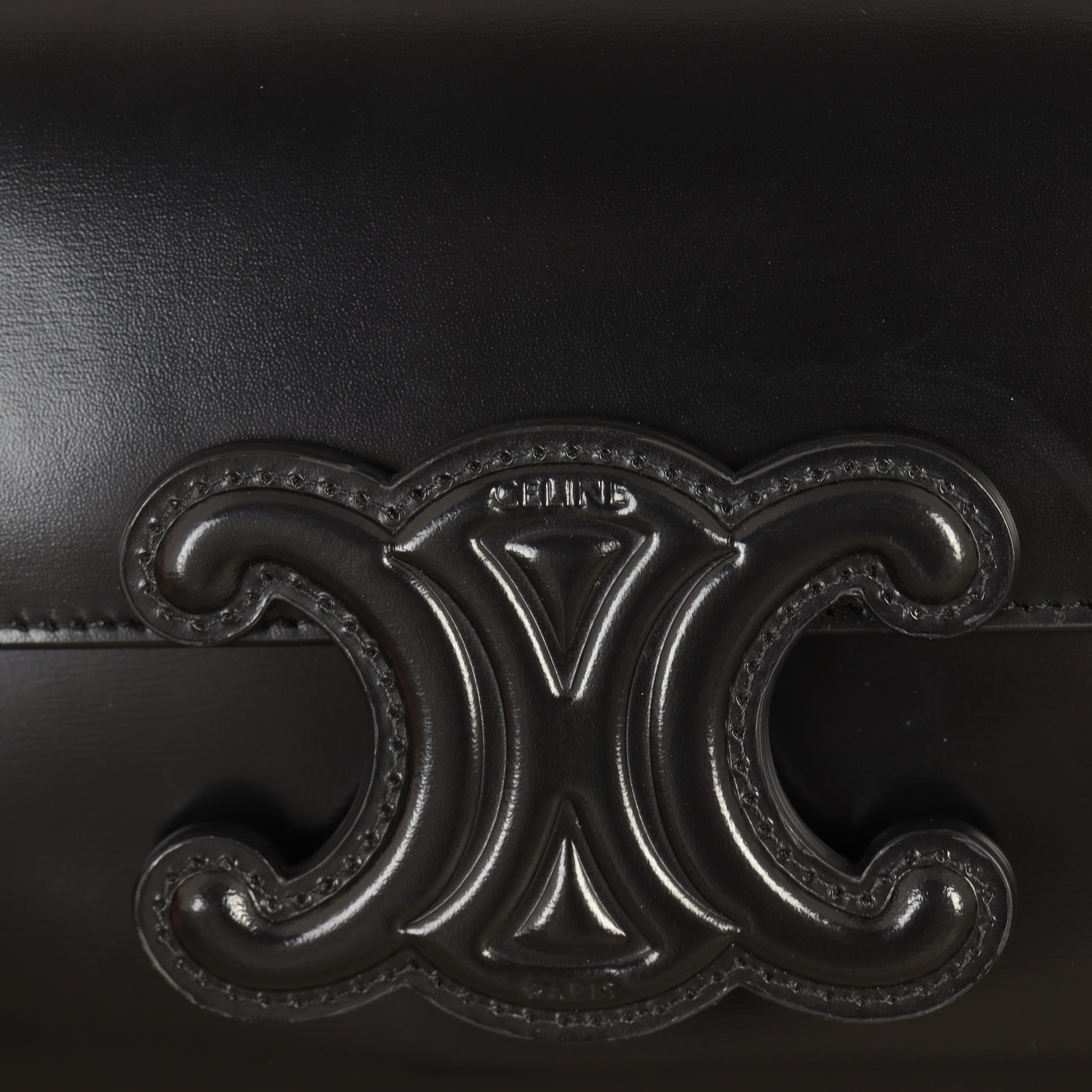 Celine Triomphe Claude Chain Shoulder Bag