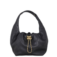 Chanel CC Drawstring Hobo