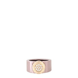 Bvlgari Bvlgari Diamond Bronze 18k Rose Gold Ring