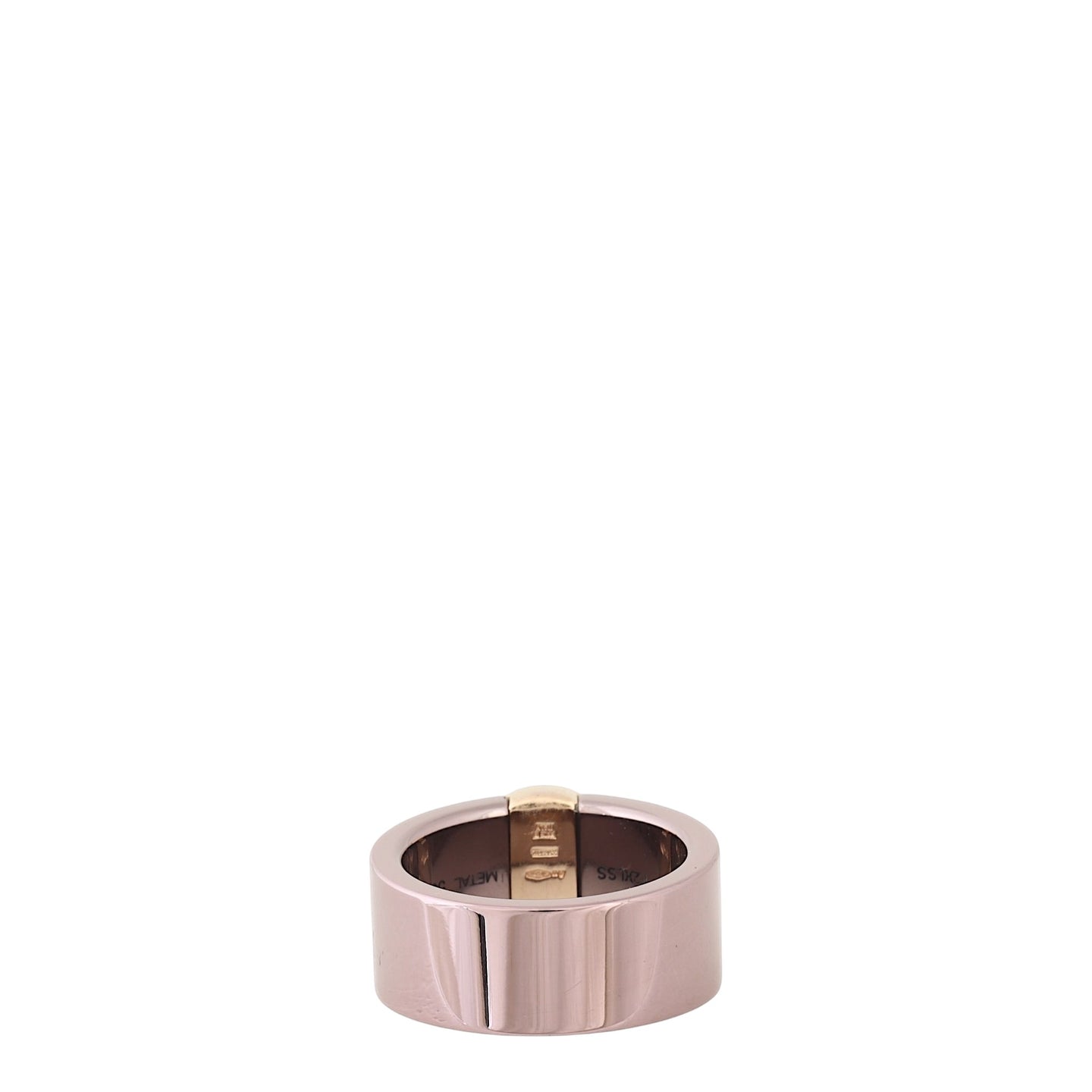 Bvlgari Bvlgari Diamond Bronze 18k Rose Gold Ring