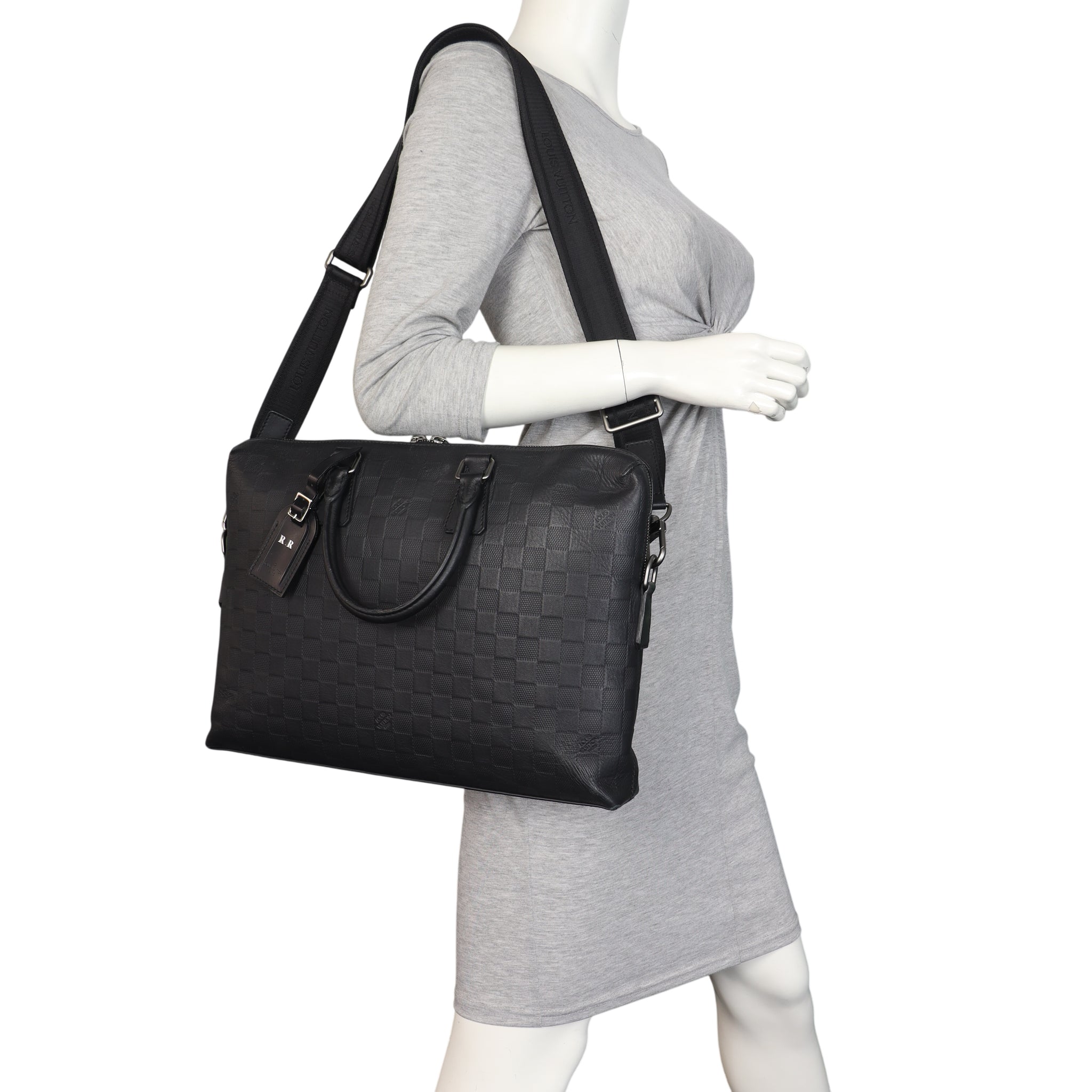 Louis Vuitton Porte Documents Jour Briefcase Damier Infini