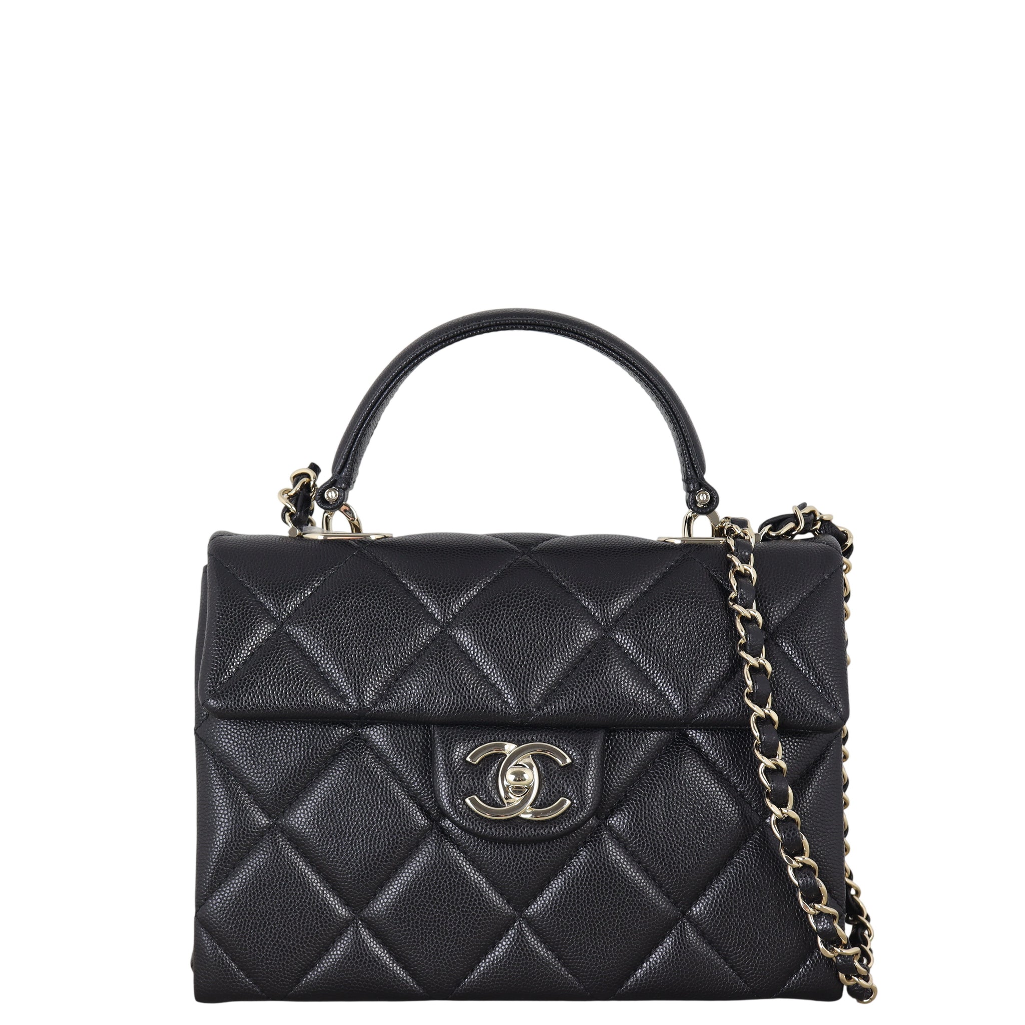 Chanel Retro Twist Top Handle Flap Mini
