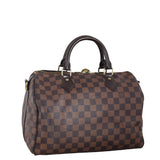 Louis Vuitton Speedy 30 Bandouliere Damier Ebene