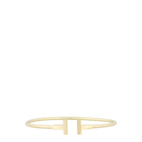 Tiffany & Co T Wire 18k Yellow Gold Bracelet