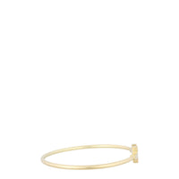 Tiffany & Co T Wire 18k Yellow Gold Bracelet
