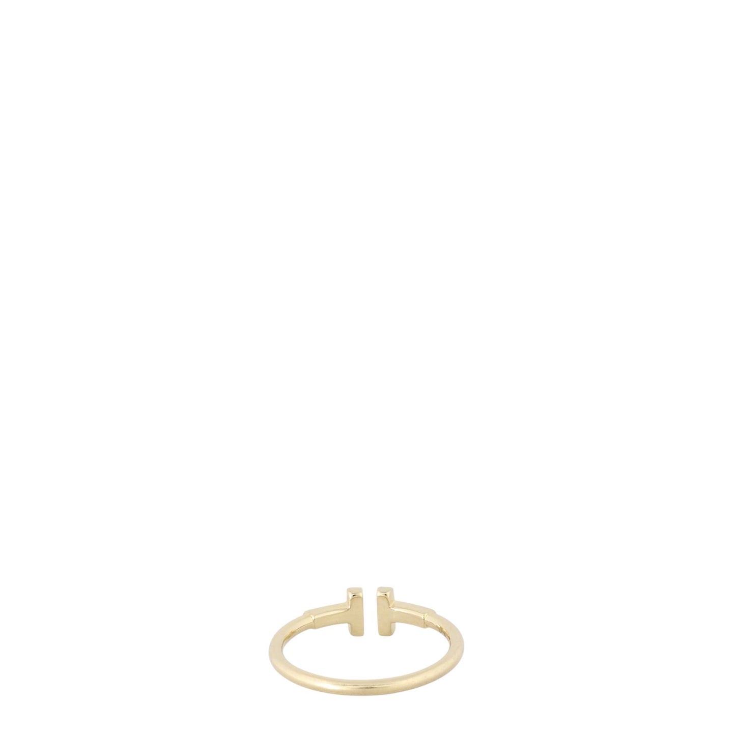 Tiffany & Co T Wire 18k Yellow Gold Ring