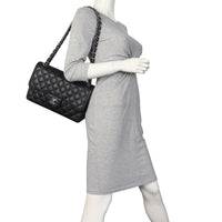 Chanel Classic Double Flap Jumbo Caviar