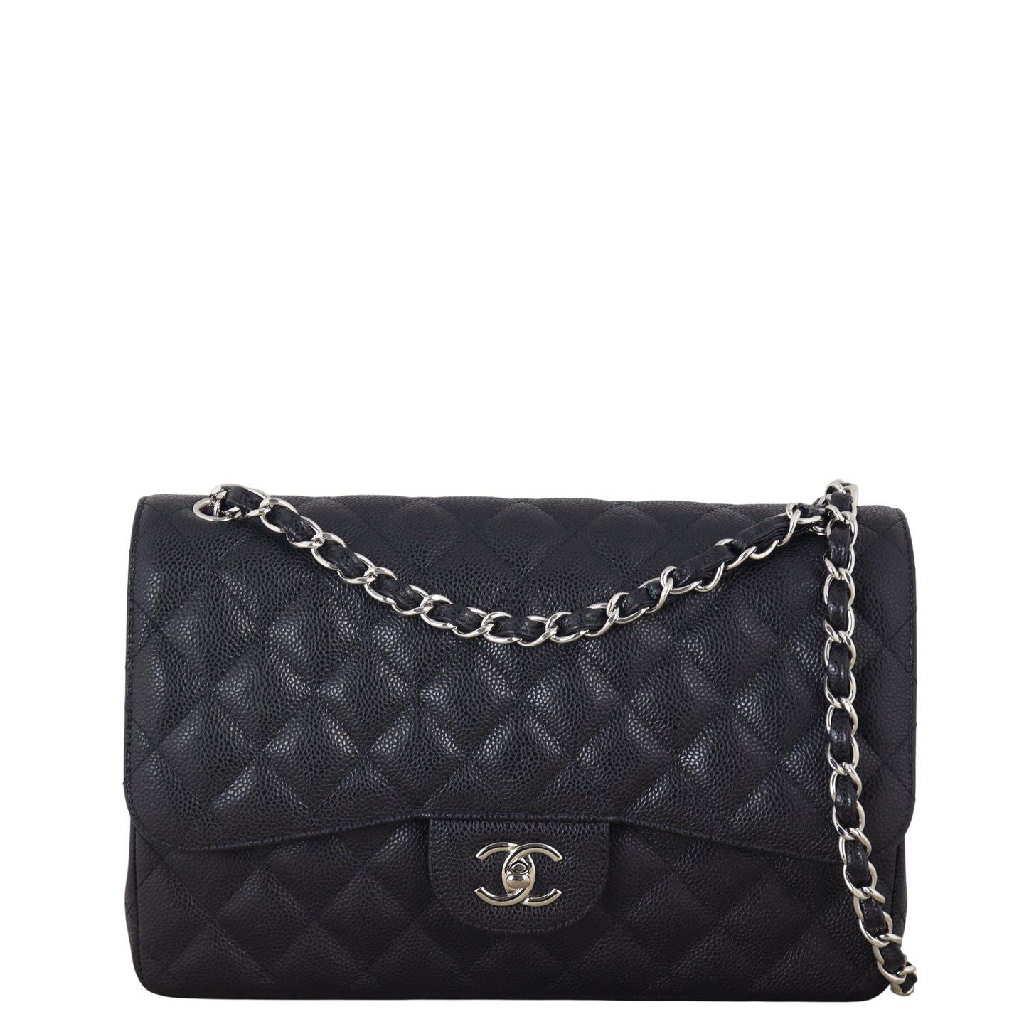 Chanel Classic Double Flap Jumbo Caviar