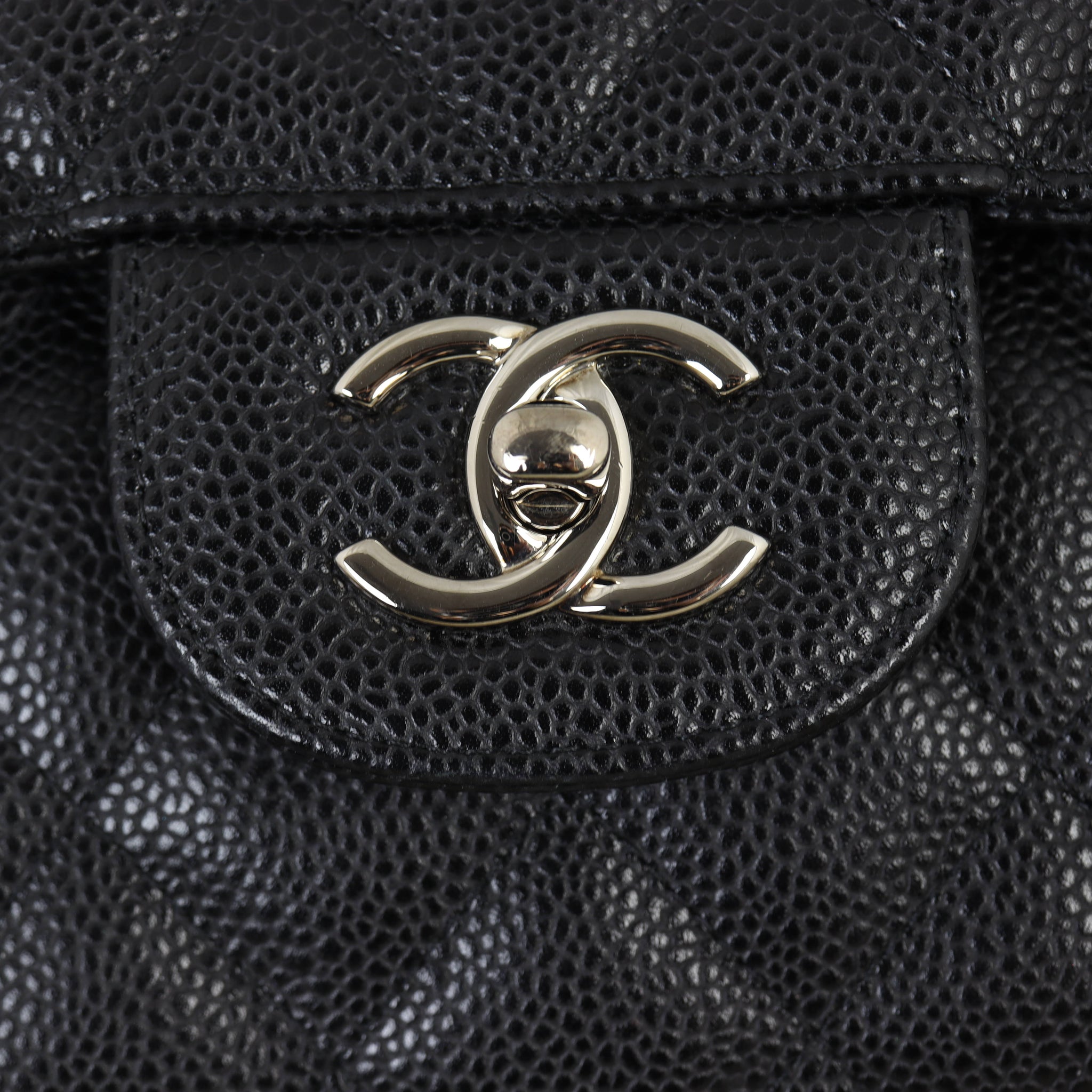 Chanel Classic Double Flap Jumbo Caviar