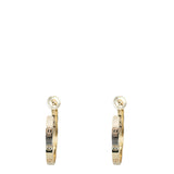 Cartier Love Large Hoop 18k Yellow Gold Earrings