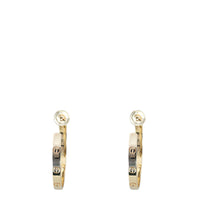 Cartier Love Large Hoop 18k Yellow Gold Earrings
