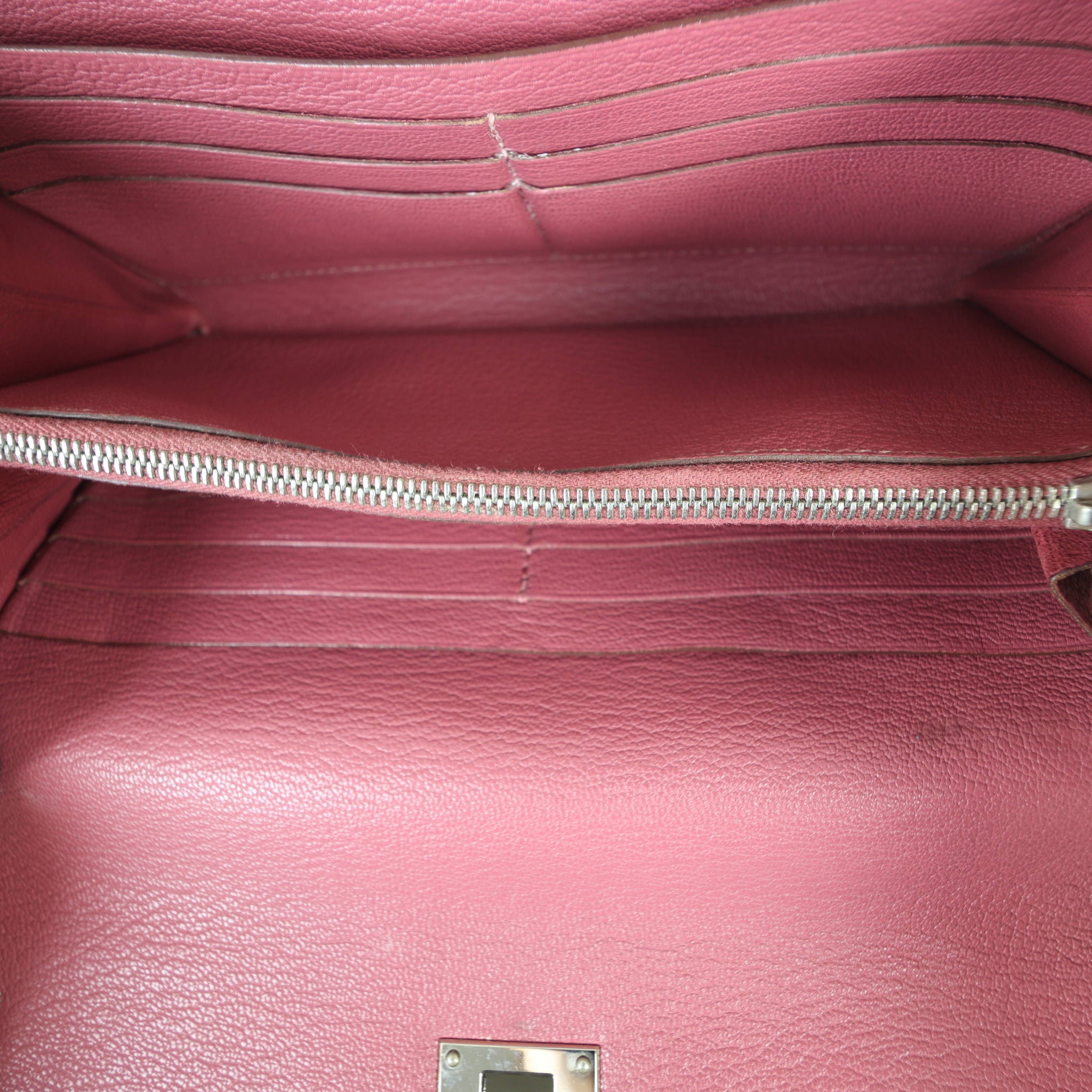 Hermes Kelly Classic Long Wallet Epsom