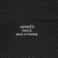 Hermes Citizen Twill Compact Card Holder Epsom