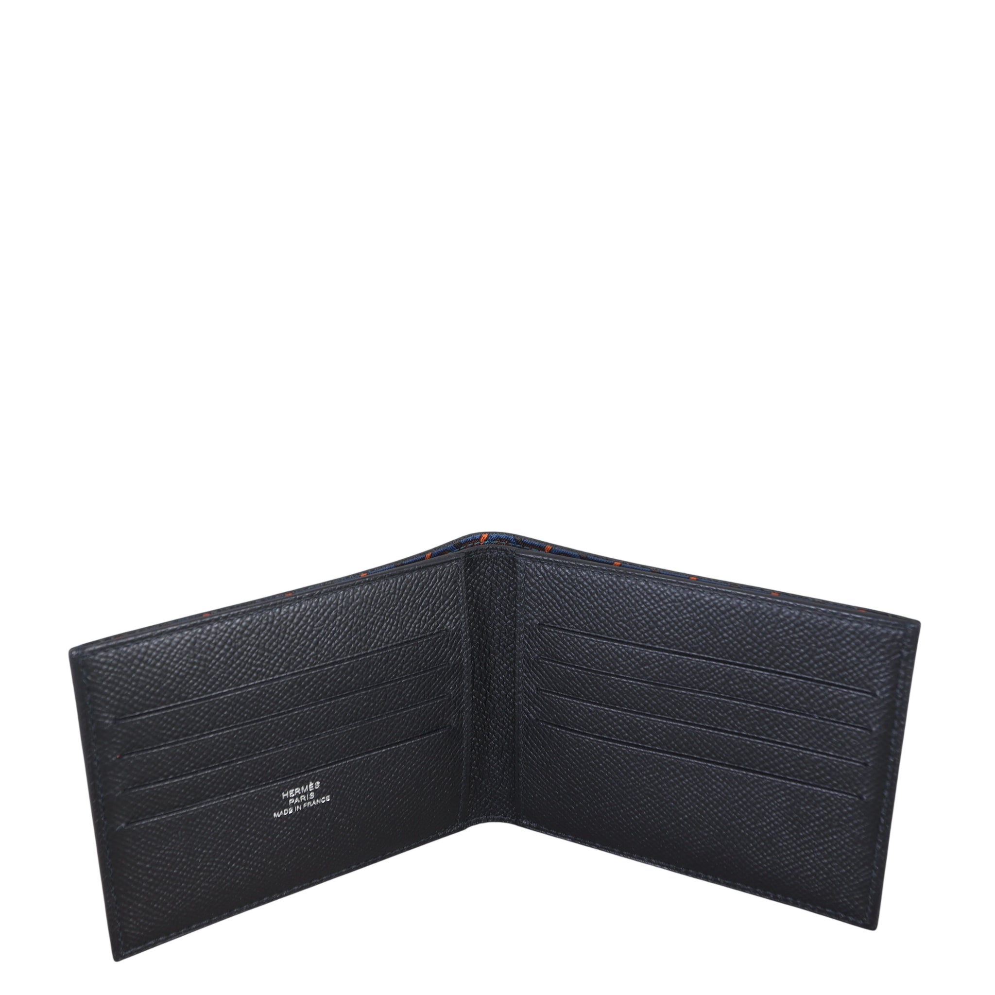 Hermes Citizen Twill Compact Card Holder Epsom